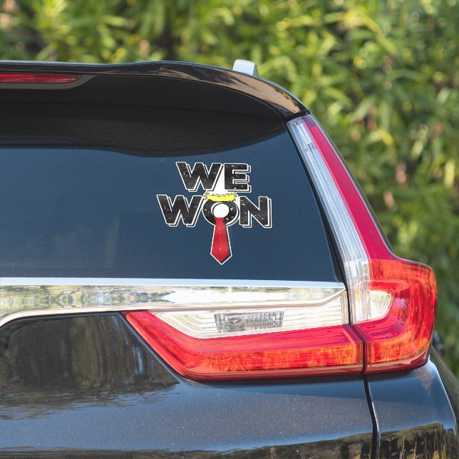 We Won Donald Trump 2024 (Car Side)