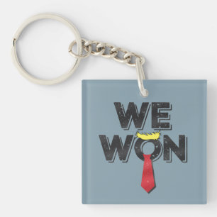 We Won Donald Trump 2024 Key Ring