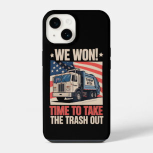 We Won Time To Take The Trash Out Trump 47 iPhone 14 Case