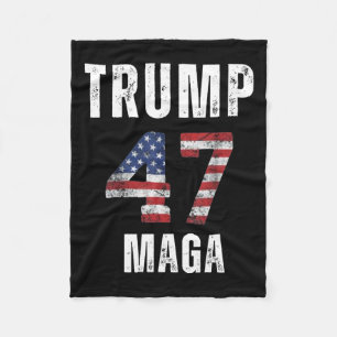 We Won Win Inauguration Day 2025 47th President Am Fleece Blanket
