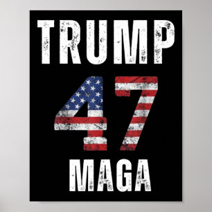 We Won Win Inauguration Day 2025 47th President Am Poster