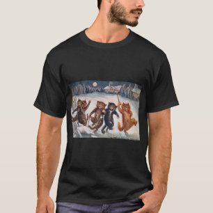 WE WON'T GO HOME TILL MORNING, Louis Wain T-Shirt