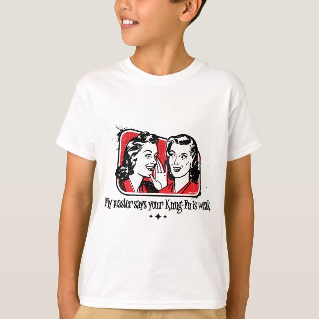 Weak Kung-Fu Red T-Shirt (Front)