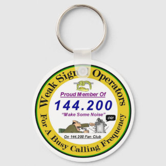 Weak Signal Logo Keychain