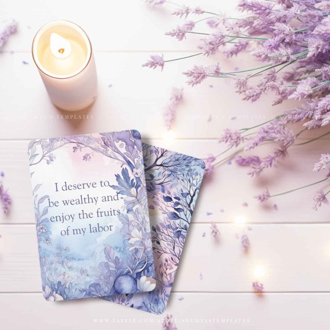 Wealth Affirmation Cards, Meditation Cards (Creator Uploaded)
