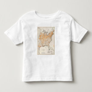 Wealth Distribution, Statistical US Lithograph Toddler T-Shirt