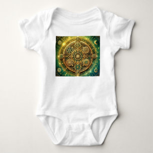 Wealth Flow Sigil Baby Bodysuit