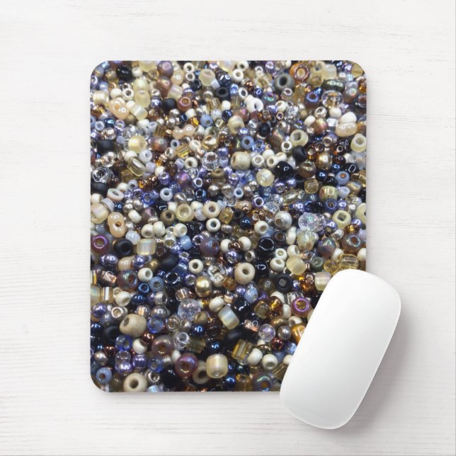 Wealth Of Seed Beading  Mouse Pad (With Mouse)