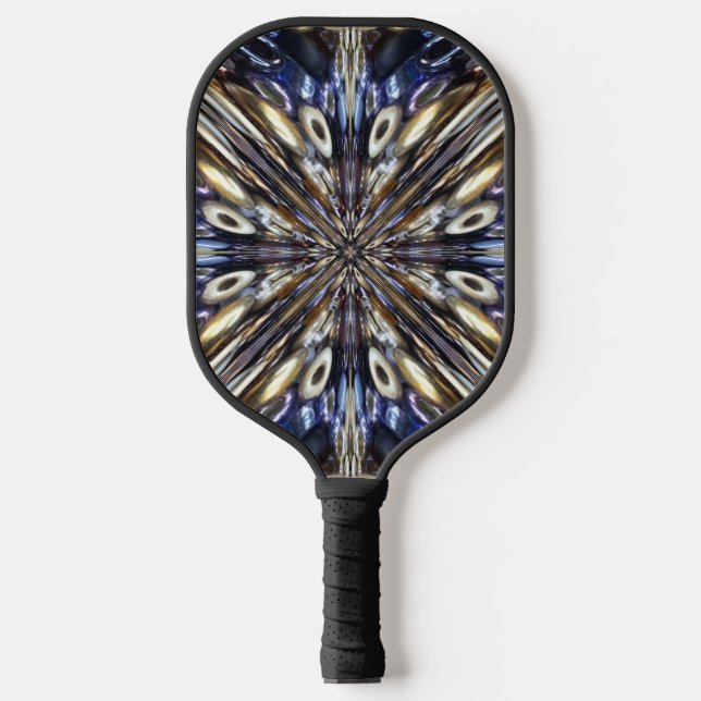 Wealth Of Seed Beading Pattern Abstract Pickleball Paddle (Front)