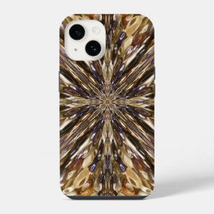 Wealth Of Seed Beads Abstract Pattern iPhone 14 Case