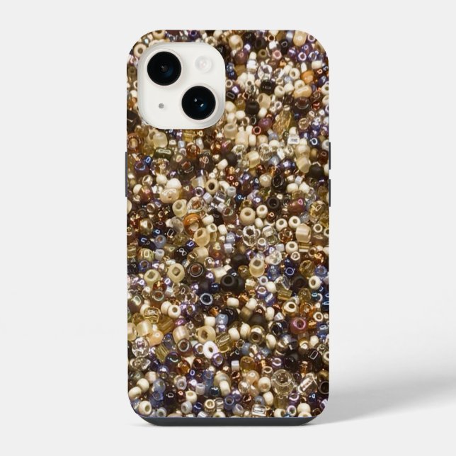 Wealth Of Seed Beads iPhone Case (Back)