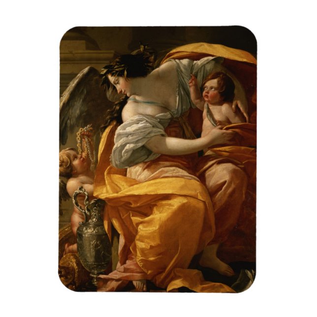 Wealth (oil on canvas) magnet (Vertical)