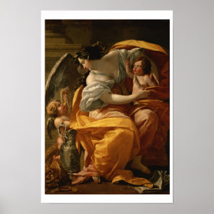 Wealth (oil on canvas) poster