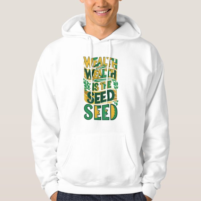 Wealth Roots: Plant the Seed of Success Hoodie (Front)