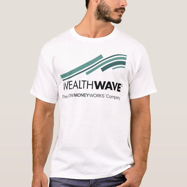 WealthWave | Men's Short Sleeve T-Shirt (Front)