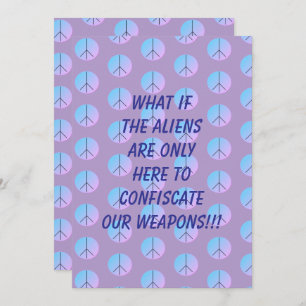 Weapon Alien Abduction Invitation
