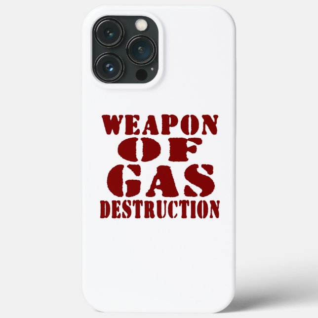 Weapon Of Gas Destruction Case-Mate iPhone Case (Back)