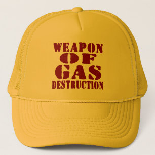 Weapon Of Gas Destruction Trucker Hat