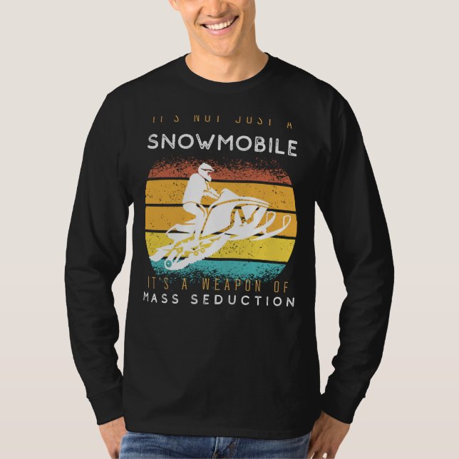 Weapon of Mass Seduction Snowmobile Tee - Rev Up C (Front)