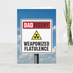 Weaponised Flatulence Card