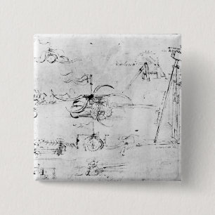 Weaponry designs, fol. 40v-a 15 cm square badge