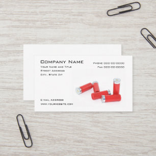 Weapons Dealer Business Card