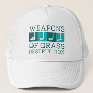 Weapons Of Grass Destruction Trucker Hat
