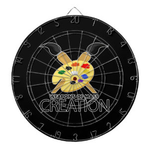 Weapons Of Mass Creation Dartboard