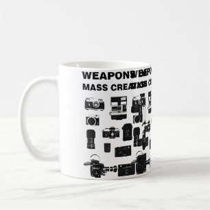 Weapons Of Mass Creation Photography Camera Coffee Mug