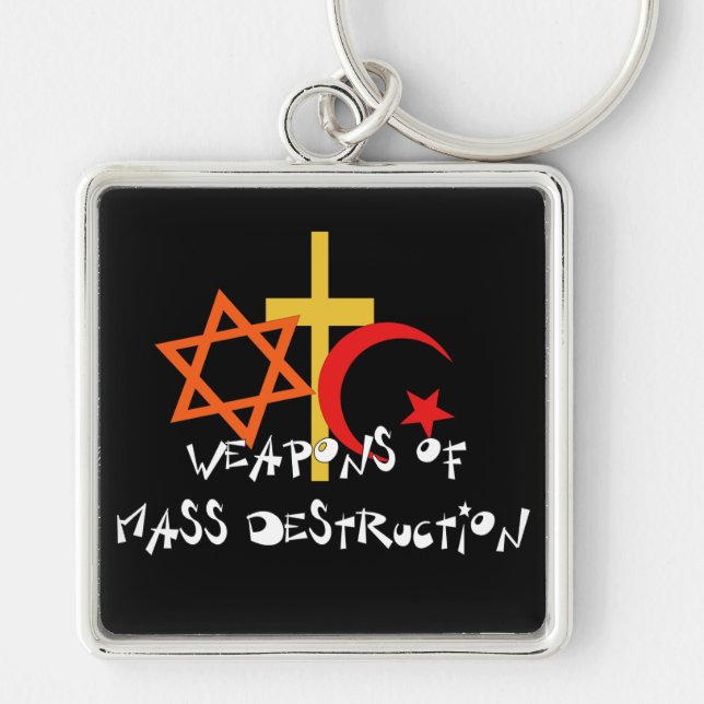 Weapons Of Mass Destruction Key Ring (Front)