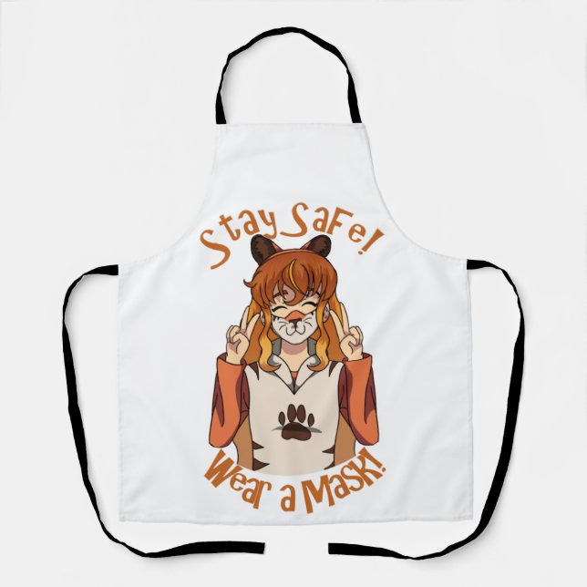Wear a Mask! Apron (Front)