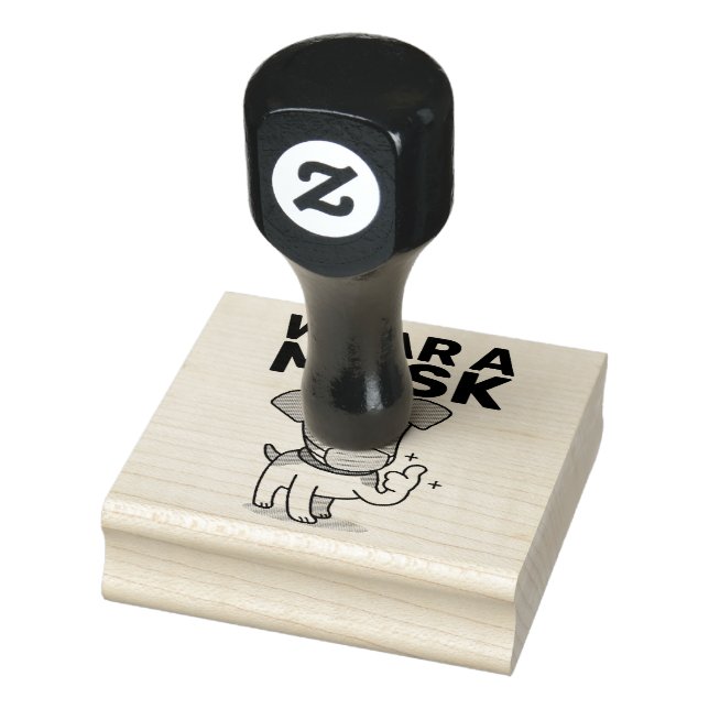 Wear a Mask Cute Dog Stamp (Stamp)