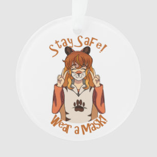 Wear a Mask! Ornament