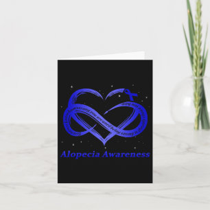Wear Blue For Alopecia Awareness Warrior Card