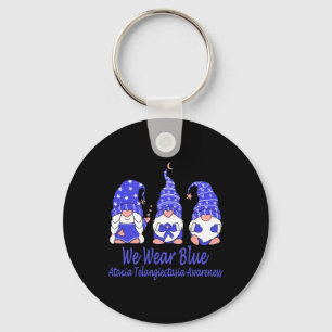 Wear Blue For Ataxia Telangiectasia Awareness 1 Key Ring