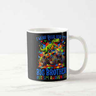 Wear Blue for Big Brother Autism Awareness Coffee Mug