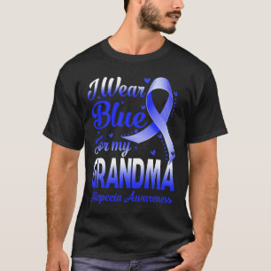 Wear Blue For My Grandma Alopecia Awareness 1  T-Shirt