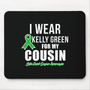 Wear For Cousin Bile Duct Cancer Awareness Mouse Pad