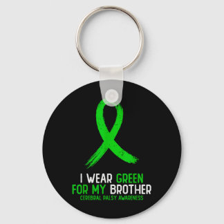 Wear Green for Brother Cerebral Palsy Awareness Key Ring