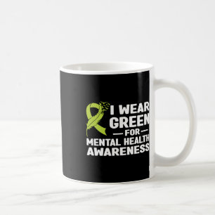 Wear Green For Mental Health Awareness Month 2024 Coffee Mug
