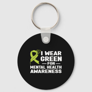 Wear Green For Mental Health Awareness Month 2024 Key Ring