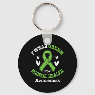 Wear Green For Mental Health Awareness Month 5 Key Ring
