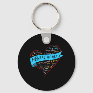 Wear Green for Mental Health Awareness Month Key Ring