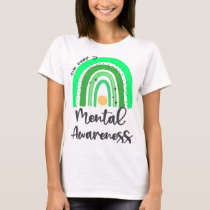 Wear Green For Mental Health Awareness  T-Shirt