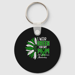 Wear Green For My Mum Bile Duct Cancer Awareness R Key Ring
