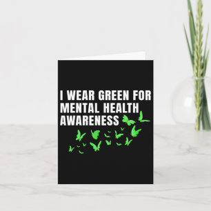 Wear Green In May Mental Health Awareness Month Gr Card