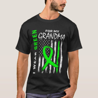Wear Green Ribbon For Grandma Kidney Disease Aware T-Shirt