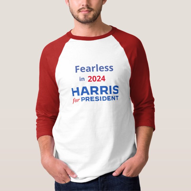 Wear it proud - support Fearless Harris T-Shirt (Front)