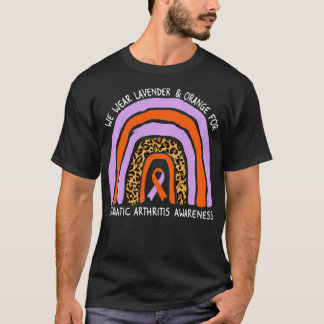 Wear Lavender&Orange Rainbow Psoriatic Arthritis A T-Shirt