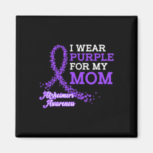 Wear Lila Für Meine Mutter Heimerheimer's Awarenes Magnet